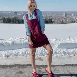 Don't Stop Me Now Overall Dress